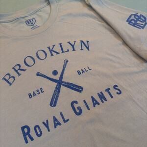 Ebbets Field Flannels Brooklyn Royal Giants Negro League T-Shirt M NWOT